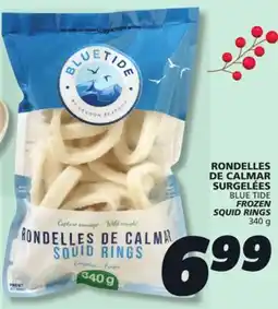IGA BLUE TIDE FROZEN SQUID RINGS offer