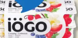 IGA IÖGO CRÉMEUX YOGURT offer