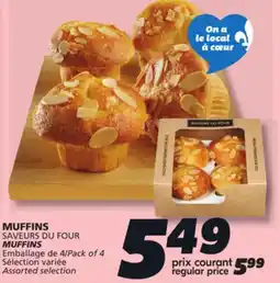 IGA SAVEURS DU FOUR MUFFINS offer