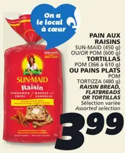 IGA SUN-MAID RAISIN BREAD offer