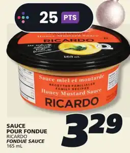 IGA RICARDO FONDUE SAUCE offer