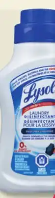 IGA LYSOL LAUNDRY DISINFECTANT offer