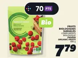 IGA COMPLIMENTS BIOLOGIQUE FROZEN ORGANIC FRUITS offer
