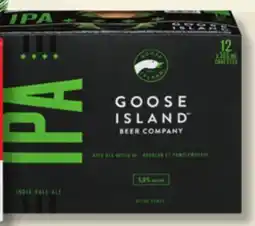 IGA GOOSE ISLAND IPA BEER offer