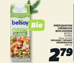 IGA BELSOY CUISINE ORGANIC CREAMY PREPARATION offer