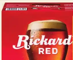 IGA RICKARD'S RED BEER offer