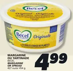 IGA BECEL MARGARINE OR SPREAD offer