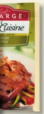 IGA LELARGE FINE CUISINE SAUCE OR PASTA SAUCE MIX offer