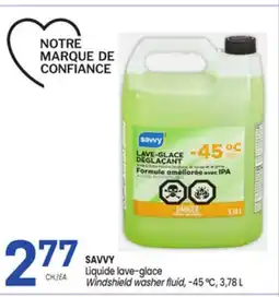 Uniprix SAVVY Liquide lave-glace /Windshield washer fluid offer