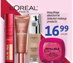 Uniprix L'ORÉAL PARIS Selected makeup products / Maquillage sélectionné offer