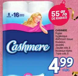 Uniprix CASHMERE Papier hygiénique/Bathroom tissue offer