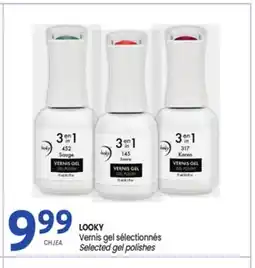 Uniprix LOOKY Vernis gel sélectionnés / Selected gel polishes offer
