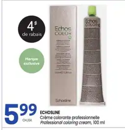 Uniprix ECHOSLINE Crème colorante professionnelle/Professional coloring cream offer