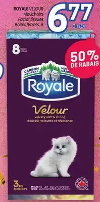 Uniprix ROYALE VELOUR Mouchoirs/ Facial tissues offer
