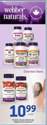 Uniprix WEBBER NATURALS Produits naturels sélectionnés offer