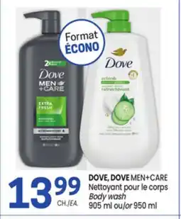Uniprix DOVE, DOVE MEN+CARE Nettoyant pour le corps/Body wash offer