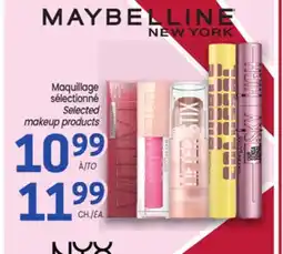 Uniprix MAYBELLINE NEW YORK Maquillage sélectionné / Selected makeup products offer
