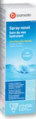 Familiprix Biomedic spray nasal jet moyen 135ml / Biomedic nasal spray medium stream 135ml offer