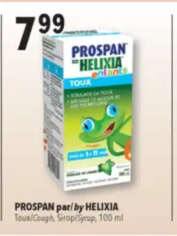 Familiprix Helixia Prospan Kids cough syrup with ivy leaf extract 100ml offer
