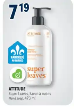 Familiprix Attitude Super Leaves hand soap orange leaves 473ml offer