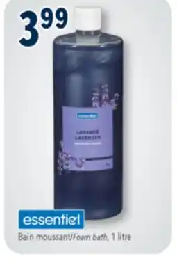 Familiprix Essentiel foam bath lavender 1L offer