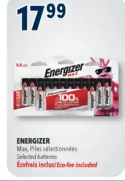 Familiprix Energizer Max AA alkaline battery 20un offer