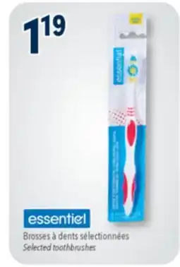 Familiprix Essentiel toothbrush soft offer