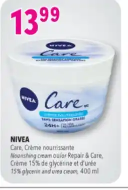 Familiprix Nivea Care no greasy feeling nourishing cream 400ml offer