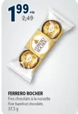 Familiprix FERRERO ROCHER, Fine hazelnut chocolate, 37,5 g offer