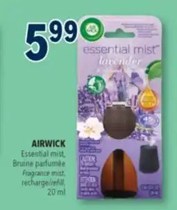 Familiprix Air Wick Essential Mist Fragrance Lavender & Almond Blossom offer