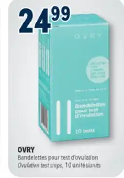 Familiprix OVRY Ovulation test strips offer