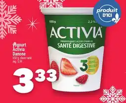 Marche Ami Yogourt Activia Danone offer
