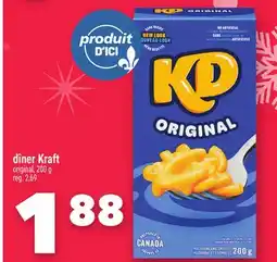 Marche Ami Dîner Kraft offer
