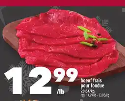 Marche Ami Boeuf frais pour fondue offer