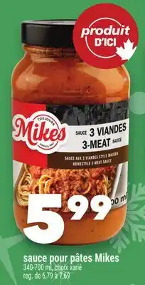 Marche Ami Sauce pour pâtes Mikes offer