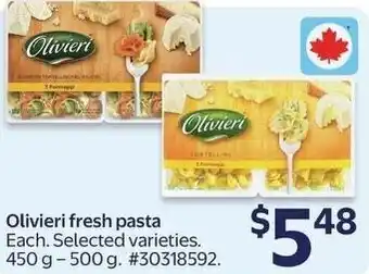 Walmart Olivieri fresh pasta offer
