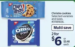 Walmart Christie cookies offer