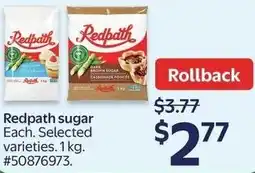 Walmart Redpath sugar offer