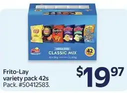 Walmart Frito-Lay variety pack offer