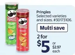 Walmart Pringles offer