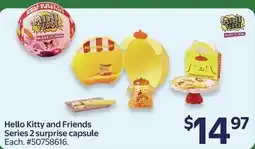 Walmart Hello Kitty and Friends Series 2 surprise capsule offer