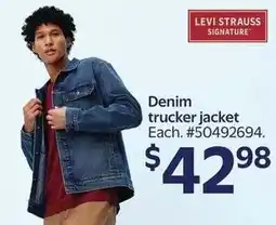 Walmart Denim trucker jacket offer