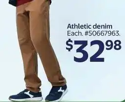 Walmart Athletic denim offer