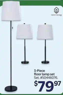 Walmart Floor lamp set offer