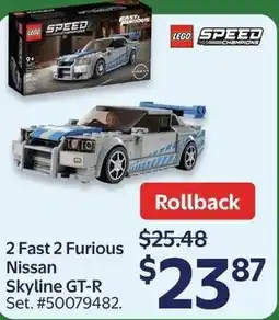 Walmart 2 Fast 2 Furious Nissan Skyline GT-R offer
