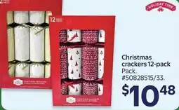 Walmart Christmas crackers offer