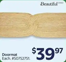 Walmart Beautiful Doormat offer