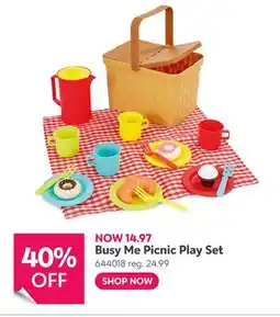 Toys R us Busy Me Picnic Play Set offer