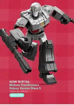 Toys R us Blokees Transformers Galaxy Version Wave 5 offer
