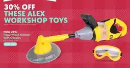 Toys R us Power Weed Trimmer With Goggles offer